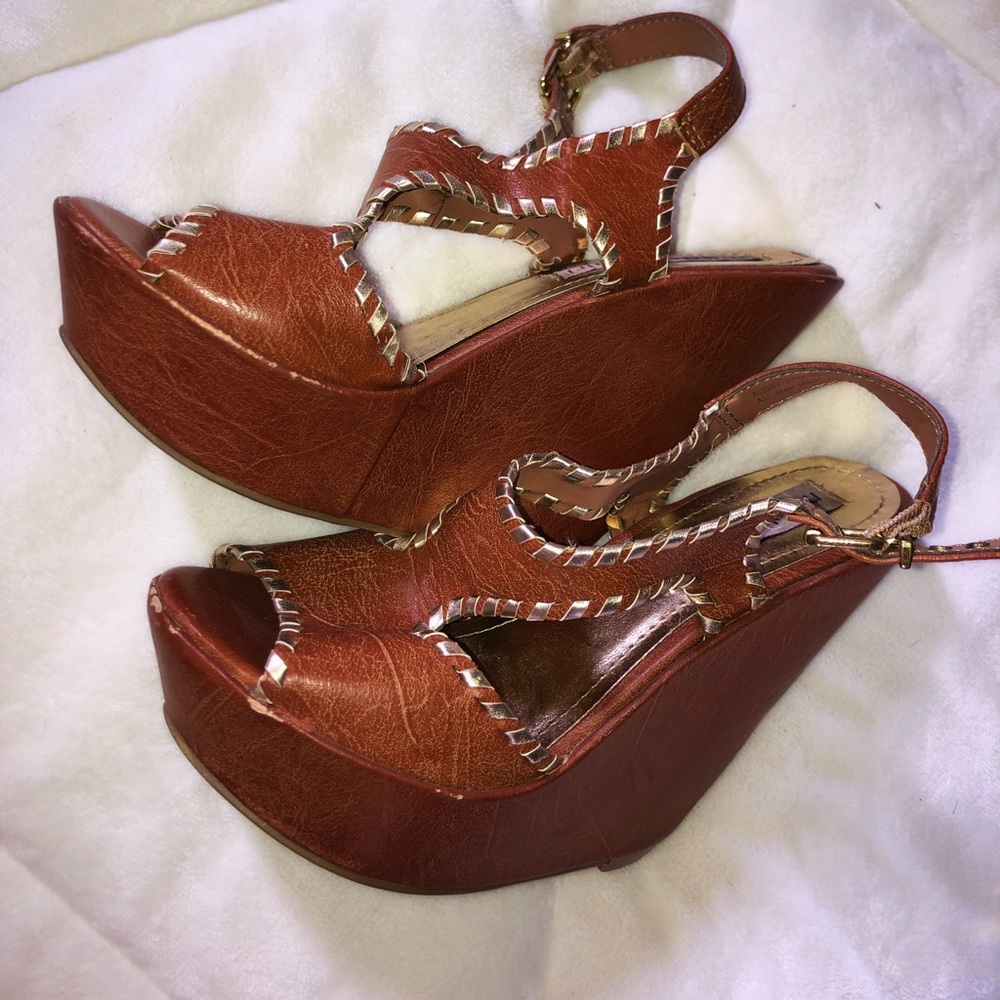 Madden Girl Chunky Wedges